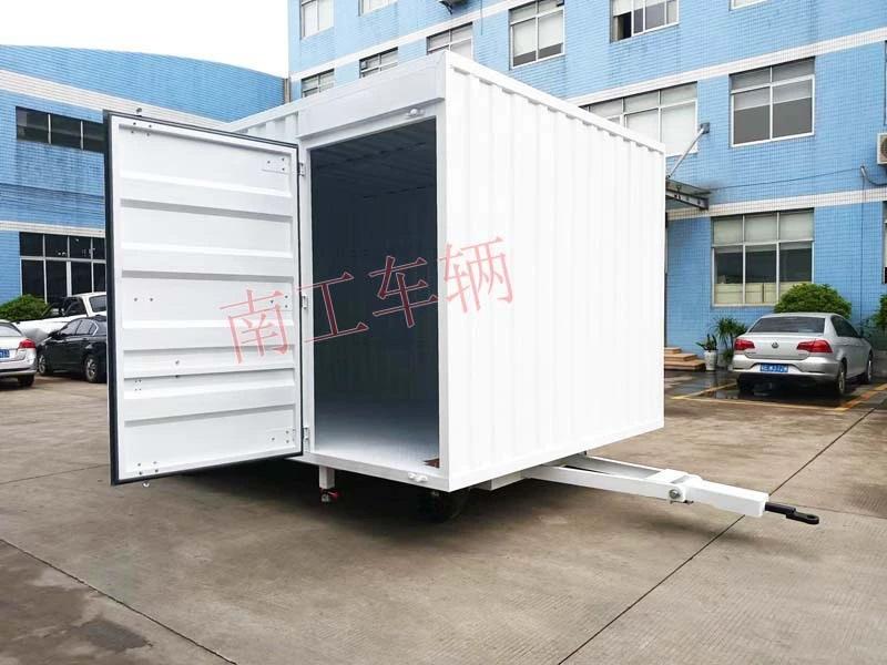 3吨箱式168体育官方网站(中国)有限公司无动力全挂车